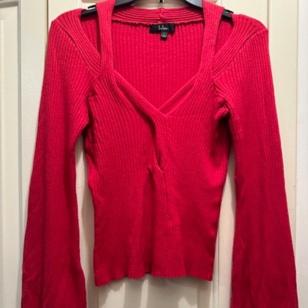 Lulu's Red sweater Size L